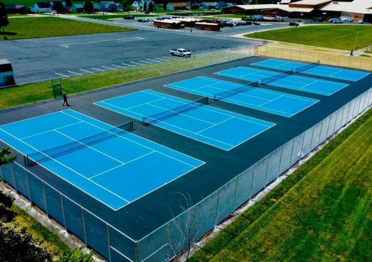 San Jose California Paving Contractor Paves Sports Courts
