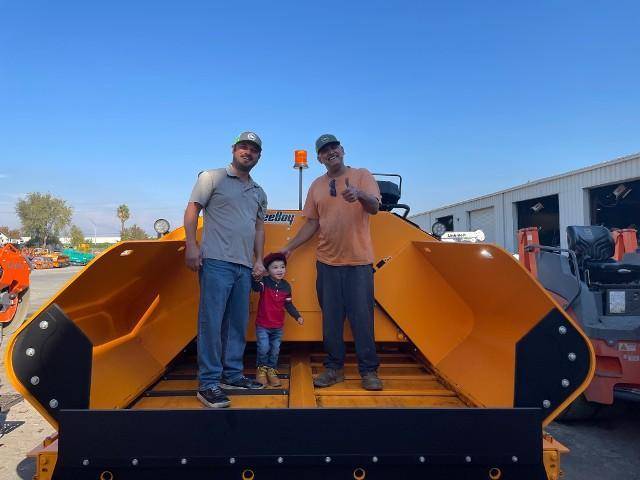 Family photo of a family owned paving company in South Carolina.