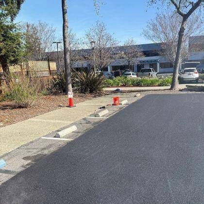 Asphalt Paving Contractors in Columbia SC doing a Parking Lot Overlay