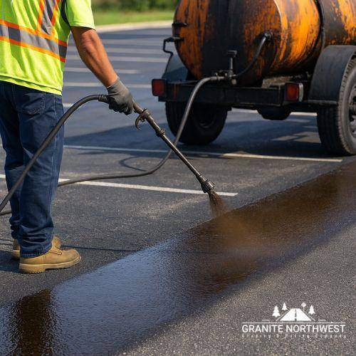 sealcoating parking lots in San Jose