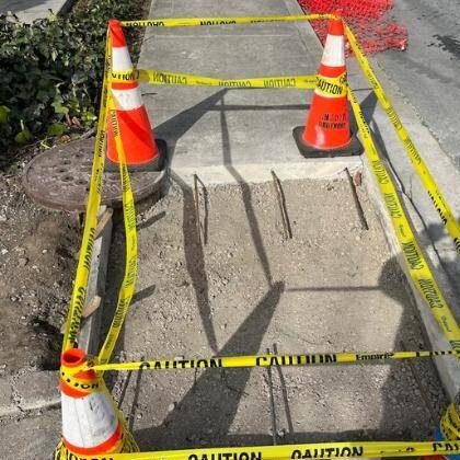 Concrete Sidewalk Repair in Richland County, SC