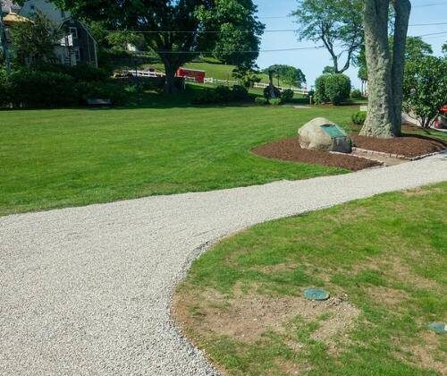 Paving contractors chip sealing walkways and pathways in the Midlands of SC.